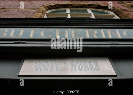 Einheit Halle in Wakefield Stockfoto