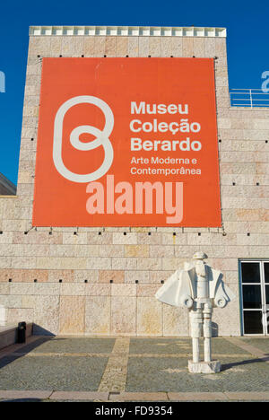 Museu Colecao Berardo, Kunstmuseum, Centro Cultural de Belém, Belem, Lissabon, Portugal Stockfoto