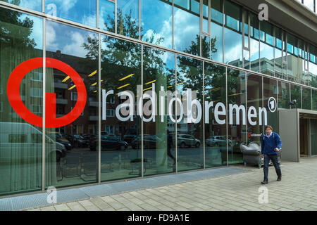 Bremen, Deutschland, Sitz von Radio Bremen Stockfoto