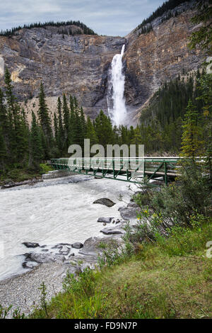 Gespeisten fällt im Yoho-Nationalpark in British Columbia Kanada. Stockfoto