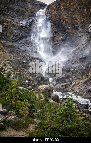 Gespeisten fällt im Yoho-Nationalpark in British Columbia Kanada. Stockfoto