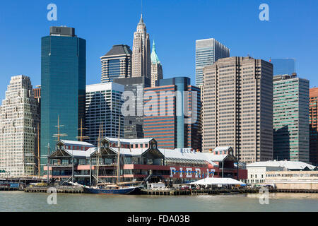 New York mit der Freedom Tower Stockfoto