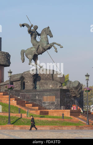 Denkmal für den großen Vaterländischen Krieg im Park des Sieges, Moskau, Russland Stockfoto