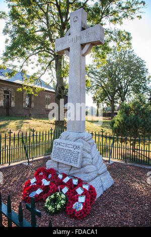 16. irish Devision Denkmal Guillemont Frankreich Stockfoto