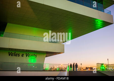 Veles e Vents, Gebäude von David Chipperfield, Hafen, Valencia, Spanien Stockfoto