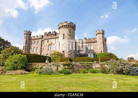 Cholmondeley Castle Gardens Landhaus Cholmondeley, Cheshire, England, Großbritannien Stockfoto