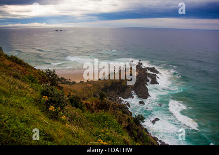 Cape Byron, dem östlichsten Punkt auf dem australischen Festland in der Nähe von Byron Bay New South Wales NSW Australia Stockfoto