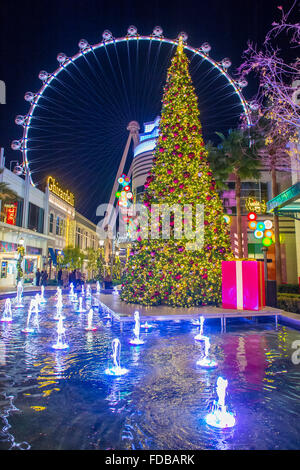 Winter-Parq-bei Linq in Las Vegas Stockfoto