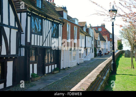 Kirchplatz Roggen East Sussex England Großbritannien Stockfoto