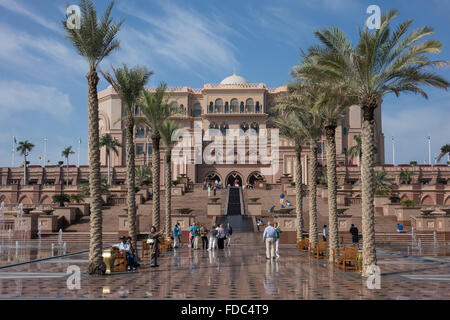 Vereinigte Arabische Emirate, Abu Dhabi, Emirates Palace hotel Stockfoto