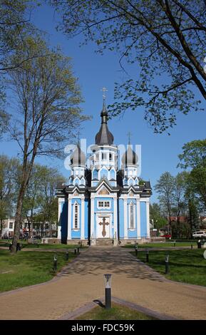 Kirche der Mutter Gottes Ikone "Freude von allen, die Kummer". Druskininkai, Litauen Stockfoto