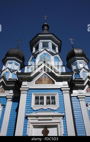 Kirche der Mutter Gottes Ikone "Freude von allen, die Kummer". Druskininkai, Litauen Stockfoto