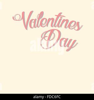 Valentinstag, Valentinstag Ideen, happy Valentinstag, Valentinstag Geschenk Stock Vektor