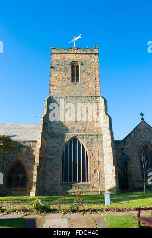 Str. Marys Kirche, anglikanische Pfarrkirche in Scarborough, North Yorkshire, Vereinigtes Königreich. Stockfoto