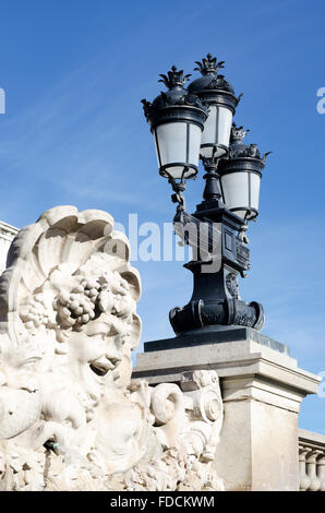 Bestandteil der Monument Aux Girondins, Place des Quinconces, Bordeaux, Aquitanien, Frankreich Stockfoto