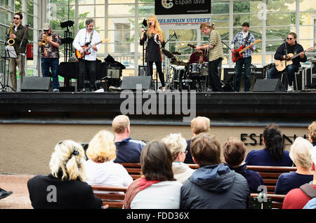 ESPA-Bühne, die Gastgeber das längste Festival der Musik in Finnland Stockfoto