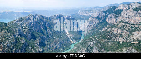 Die Gorges du Verdon, auch als Grand Canyon du Verdon, Süd-Ost-Frankreich Stockfoto