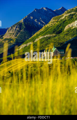 Prince Of Wales Hotel, Waterton National Park Stockfoto