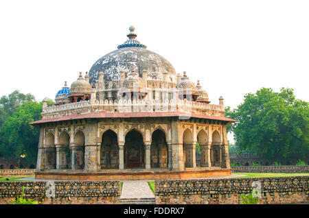 Grab Mahomed Shah in Indien, Grab Mahomed, Kunst, Gebäude, Stadtpark in Delhi, Geschichte, Indien, Anblick, Wert Stockfoto