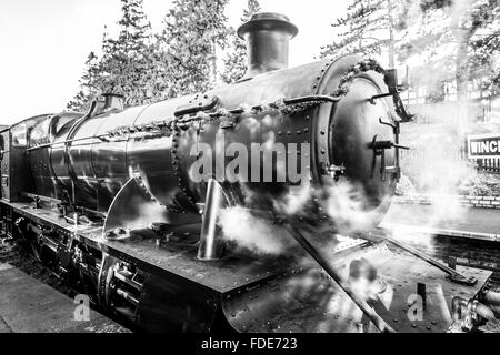 Santa Express Winchcombe, Gloucestershire, UK Stockfoto