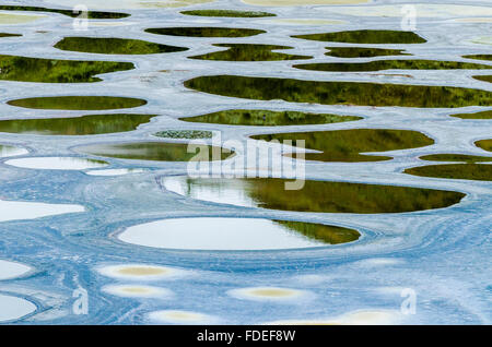 Gefleckte See, in der Nähe von Osoyoos British Columbia Kanada Stockfoto