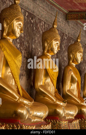 Thailand-Wat Suthat Bangkok in Südostasien Stockfoto