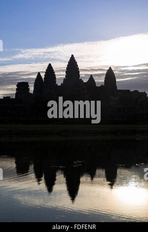 Angkor Wat Tempel Sonnenaufgang Stockfoto