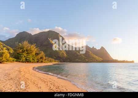 Haena Beach Kauai Hawaii USA Stockfoto