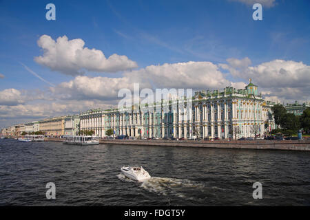 St. Petersburg, Winterpalast, heute das Eremitage-Museum Stockfoto