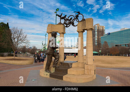 Gateway Of Dreams Denkmal, Atlanta, Georgia Stockfoto