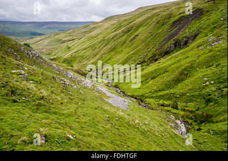 Buttertubs Pass in Yorkshire, England, Vereinigtes Königreich. Stockfoto