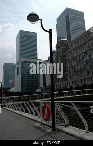 Canary Wharf Stockfoto