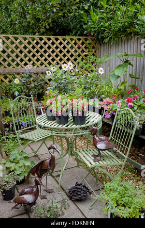 Das Werk Verkaufsgebiet an Emmetts Garden, Kent. Stockfoto