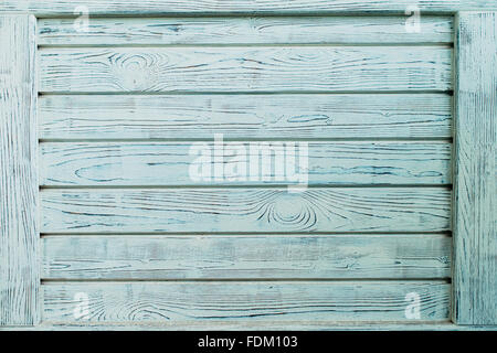 Teil des weißen alte Holzwand Stockfoto