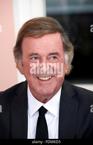 Terry Wogan an literarischen Oldie Mittagessen 12.10.13 Stockfoto