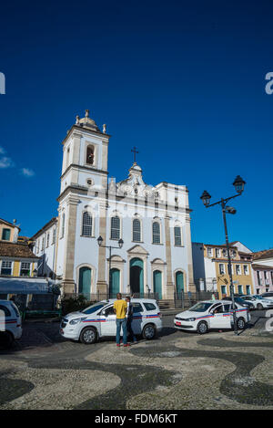 Kirche von São Pedro, Largo Terreiro de Jesus, Salvador, Bahia, Brasilien Stockfoto