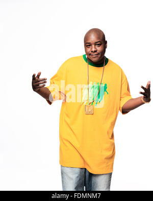 LOS ANGELES, CA-23 SEPTEMBER: Jadakiss (Jason Phillips) in Los Angeles, Kalifornien am 23. September 2004. Stockfoto