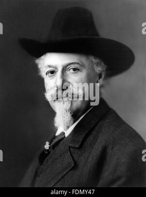 Buffalo Bill Cody. Porträt des William Frederick Cody (1846-1917), c.1911 Stockfoto