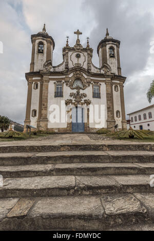 Fachada da Igreja de Nossa Senhora Do Carmo Stockfoto