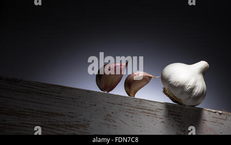 Das Experimentieren mit Licht, Formen und setups Stockfoto