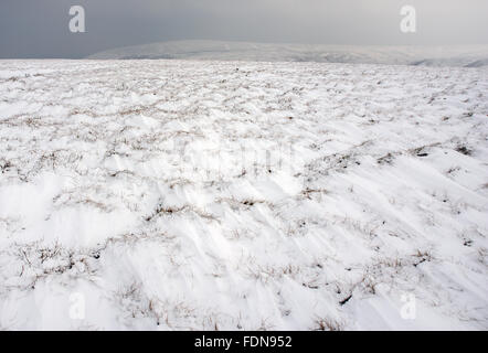 Winter auf dem Dach des Bowland Stockfoto