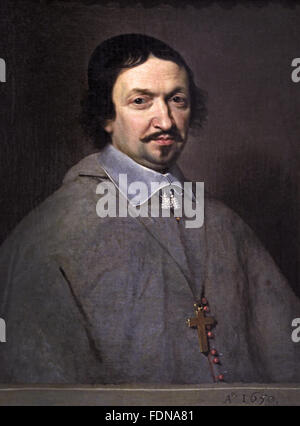 Portrait de Victor le Bouthillier (1596-1670) 1650 Philippe de Champaigne 1602 – 1674) französischen Barock Maler Frankreich Stockfoto