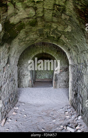 Bögen, Kalkofen, Holy Island, England, Vereinigtes Königreich Stockfoto