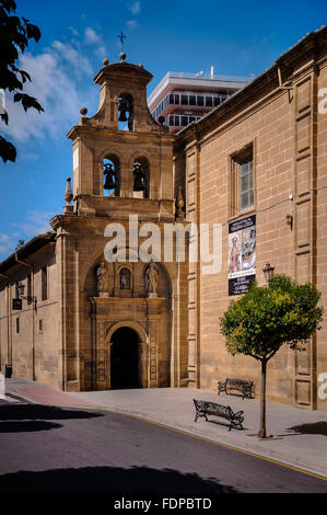 Kirche der Virgen De La Vega in Haro, Rioja, Spanien Stockfoto