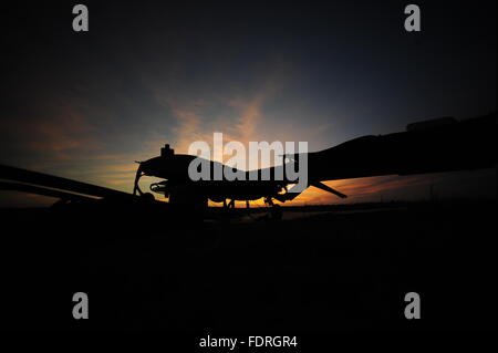 US-Militär unbemannte Luftträger - UAV - oder als bekannteste - Drohnen. Stockfoto