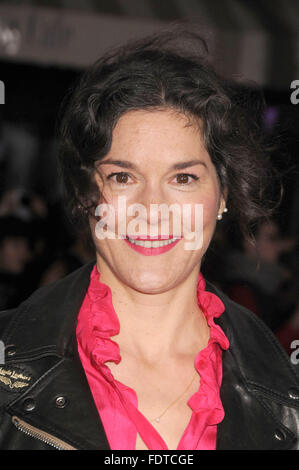 Los Angeles, Kalifornien, USA. 1. Februar 2016. 1. Februar 2016 statt im Regency Westwood Theater - Los Angeles-Kalifornien-USA - Schauspielerin HEATHER GOLDENHERSH auf der Hail Caesar Premiere. Bildnachweis: Paul Fenton/ZUMA Draht/Alamy Live-Nachrichten Stockfoto