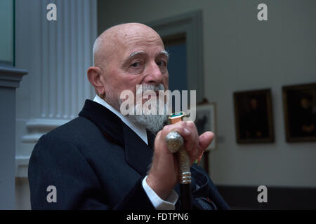 Berlin, Deutschland, Maler Markus Luepertz Stockfoto