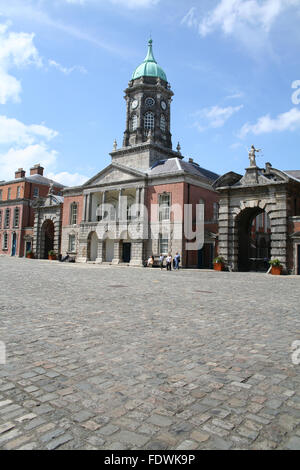 Besuch Bedford Turm, Dublin Castle, Irland Stockfoto