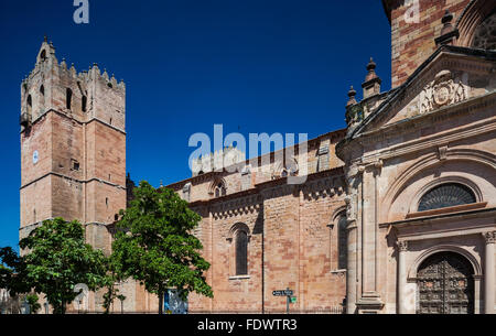Siguenza, Spanien, die Kathedrale von Sigueenza Stockfoto