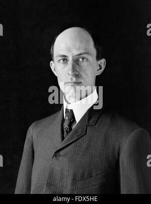 Wilbur Wright, einer der wegweisenden Wright Brüder, im Alter von 38 im Jahre 1905 Stockfoto